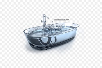 Bathtub Bathroom Shower - Creative transparent bathtub 