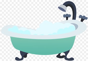Bathtub Cartoon Bathroom - bathtub 