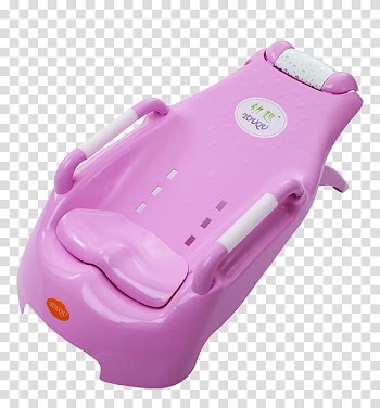 Bathtub Chair Plastic, Purple bathtub transparent background PNG clipart