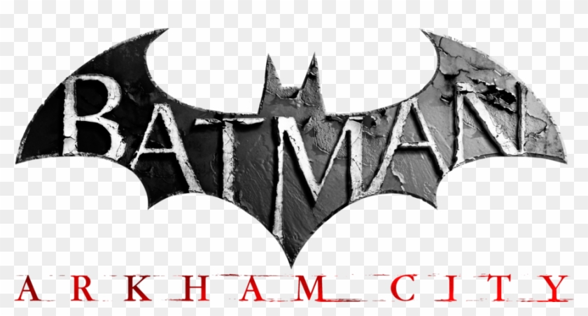 Batman Arkham City Logo Render By Akio-ck - Batman Arkham City Logo Png