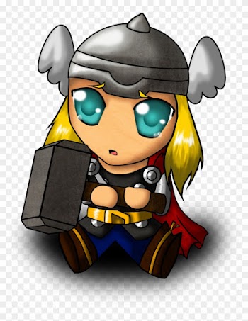 Batman Cartoon 2 By Orlock - Baby Thor Png