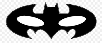Batman Catwoman Mask Blindfold Clip art - Batman Logo Stencil 