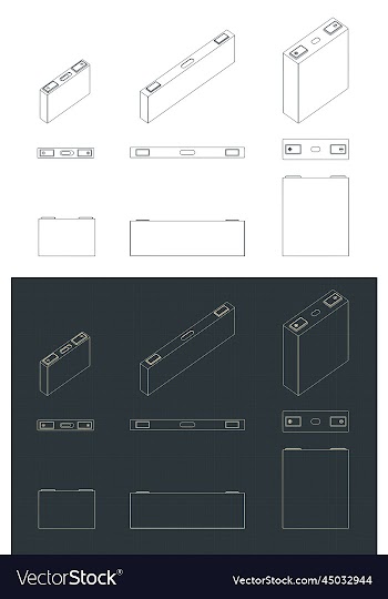 batteries cell set
