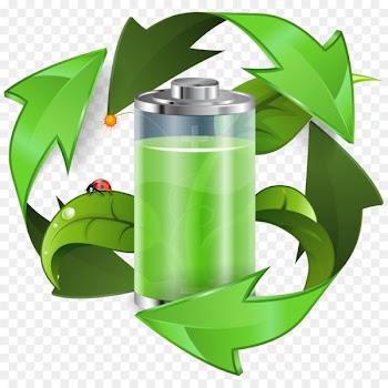 Battery charger Battery recycling Clip art - Energy and Environmental Protection 