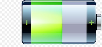 Battery Electrode Icon design Icon - Cartoon transparent green battery 