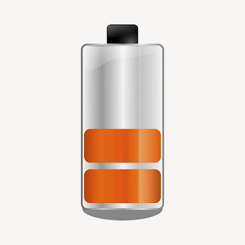 Battery level collage element illustration | Free Vector - rawpixel