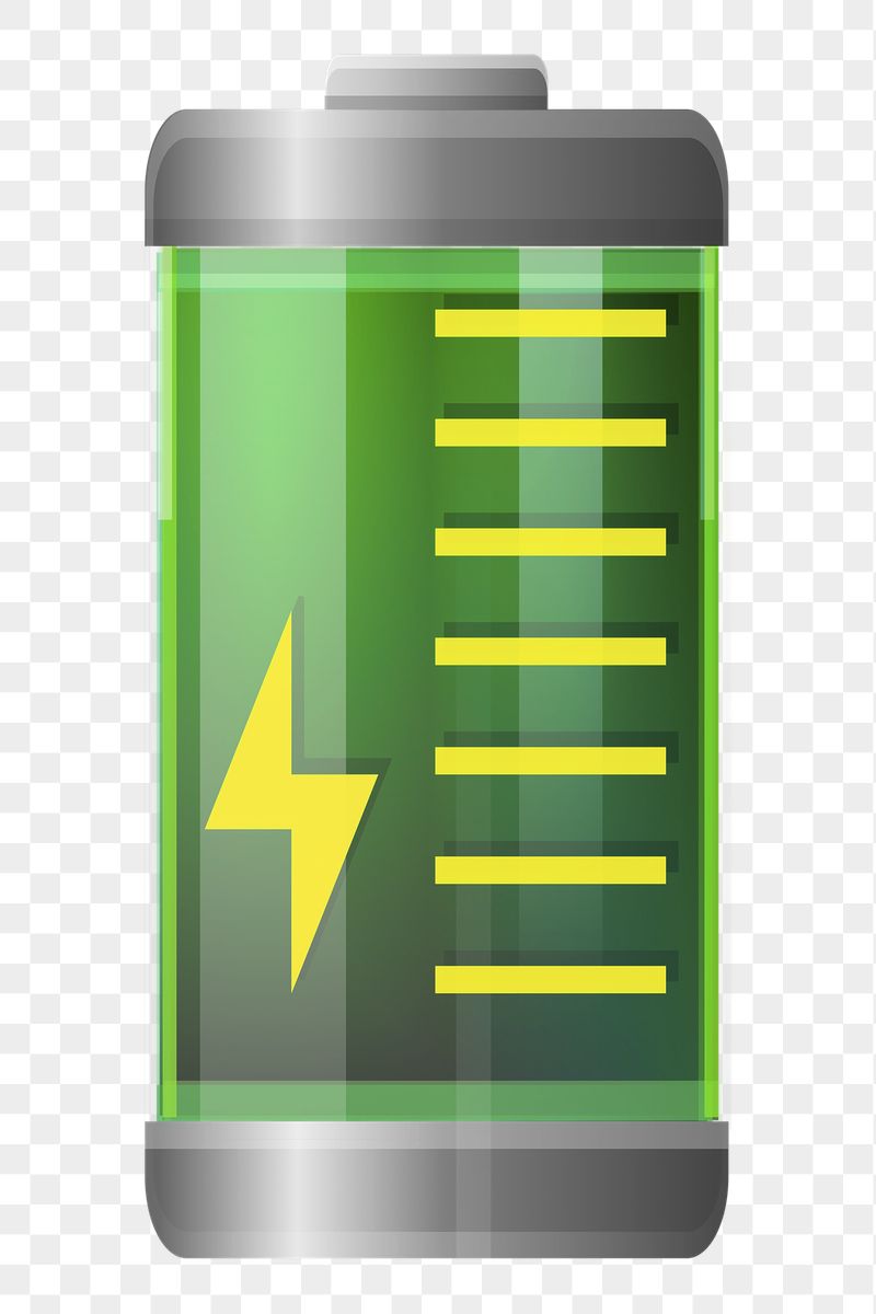 Battery png sticker, transparent background. | Free PNG - rawpixel