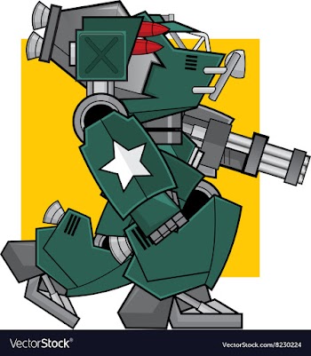 Battle Machine vector image