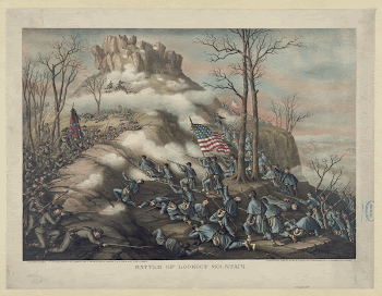 Battle of Lookout Mountain--November 24' | Free Photo - rawpixel