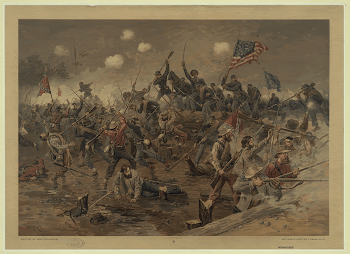 Battle of Spottsylvania [sic] / | Free Photo - rawpixel