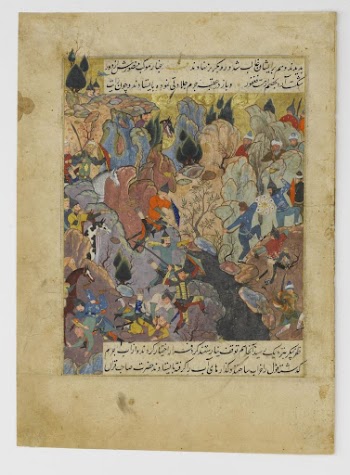 "Battle Scene", Folio from a Zafarnama | Free Photo - rawpixel