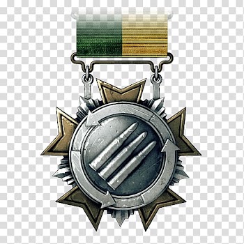 Battlefield 3 Ribbons and Medals Battlefield 4 Weapon, medal transparent background PNG clipart