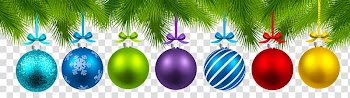 Baubles , Christmas ornament Christmas decoration Christmas tree, Christmas Balls Decor transparent background PNG clipart