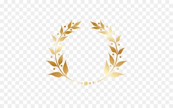 Bay Laurel Laurel wreath Leaf Scalable Vector Graphics - Golden laurel wreath gold 