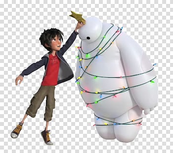 Baymax Hiro Hamada Tadashi Hamada Honey Lemon, christmas transparent background PNG clipart
