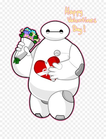 Baymax Valentine's Day YouTube The Walt Disney Company Clip art - valentine's day 
