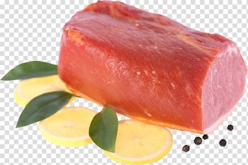 Bayonne ham Bacon Red meat, ham transparent background PNG clipart