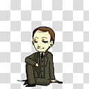 BBC Sherlock Mycroft, male anime transparent background PNG clipart