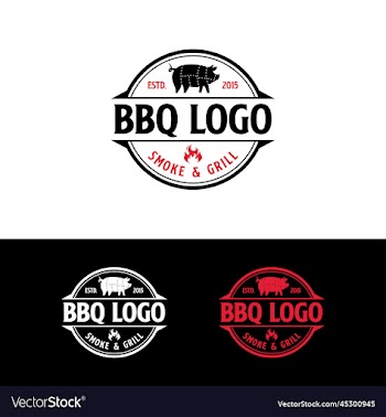 bbq logo design