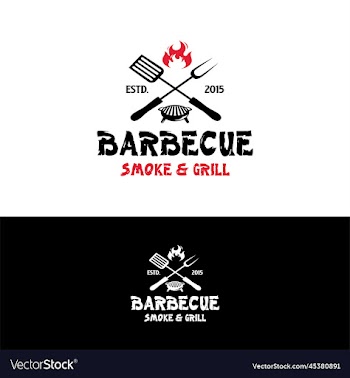 bbq logo design