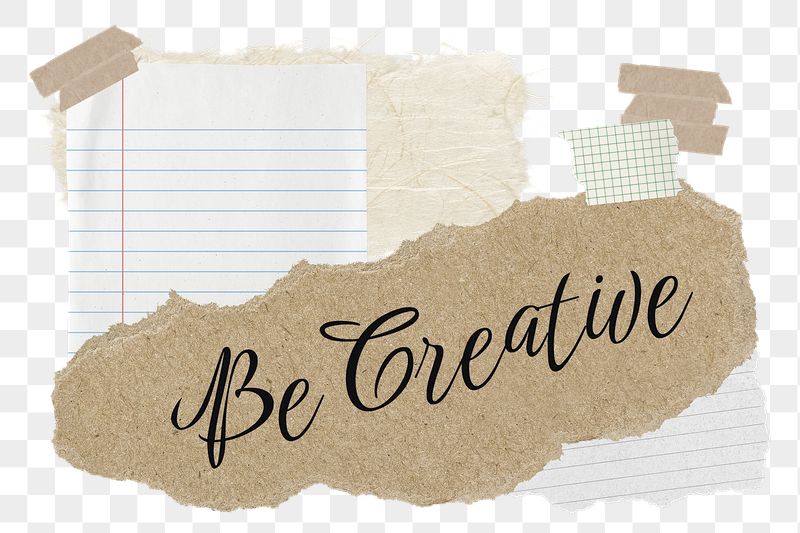 Be creative png word sticker | Free PNG - rawpixel
