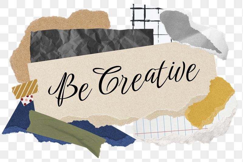 Be creative png word sticker | Free PNG - rawpixel