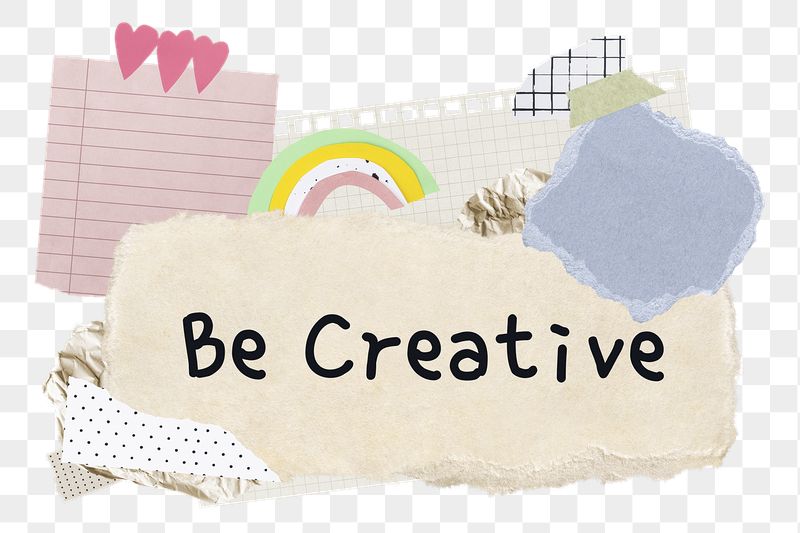 Be creative png word sticker | Free PNG - rawpixel