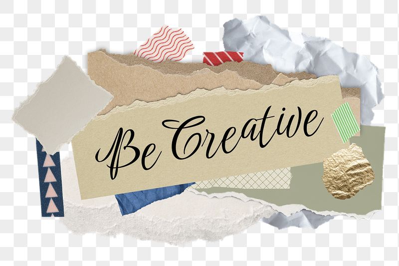 Be creative png word sticker | Free PNG - rawpixel