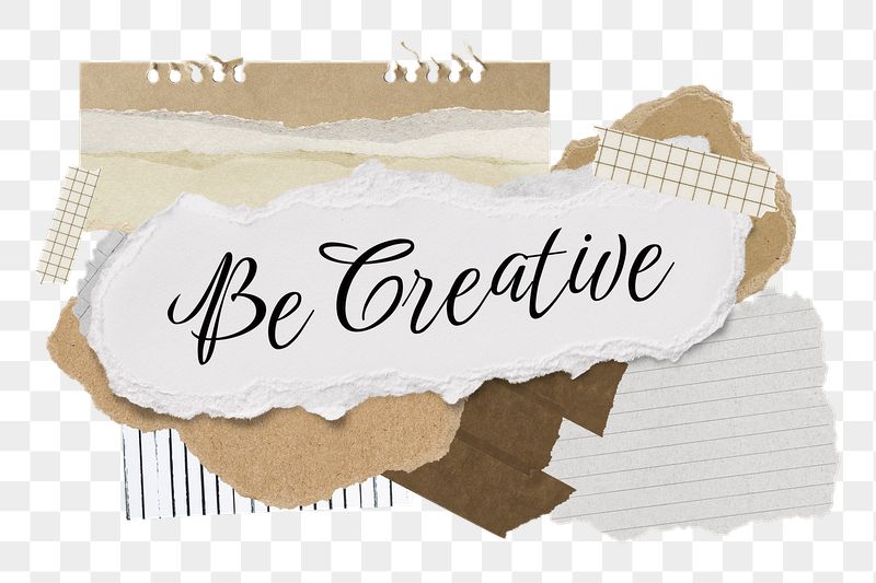 Be creative png word sticker | Free PNG - rawpixel