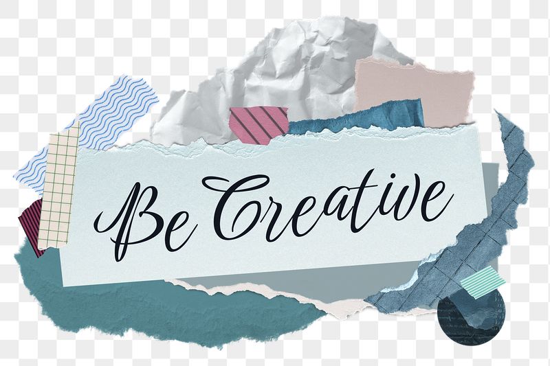 Be creative png word sticker | Free PNG - rawpixel