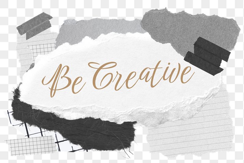 Be creative png word sticker | Free PNG - rawpixel