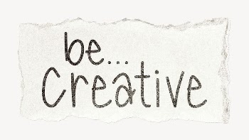 Be creative word, ripped paper | Free PSD - rawpixel