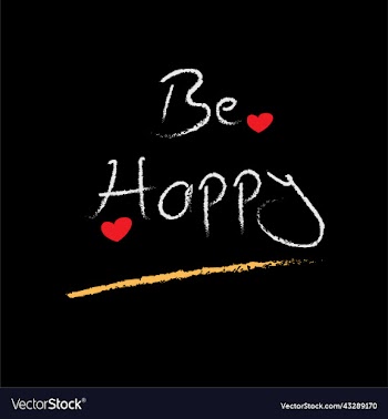 be happy text