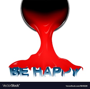 Be happy vector image