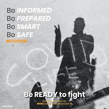 Be informed and ready to fight the coronavirus social template source .. | Free  vector - 2318801