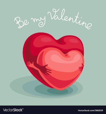 Be my Valentine vector image