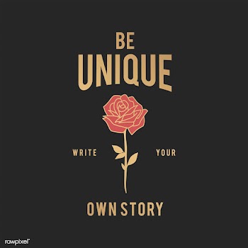 Be unique illustration | Free stock vector - 557945