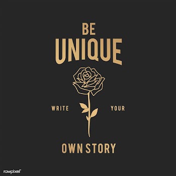 Be unique illustration | Free stock vector - 557946