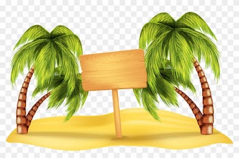 Beach Arecaceae Clip Art - Palm Trees Png