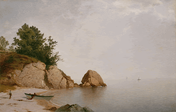 Beach at Beverly (ca. 1869&ndash;1872) | Free Photo - rawpixel