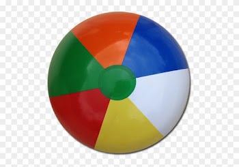 Beach Ball Bouncy Balls Natural Rubber Clip Art - Beach Ball Bouncy Balls Natural Rubber Clip Art