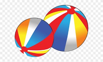 Beach Ball Clip Art 2 Image 3 - 2 Balls Clipart