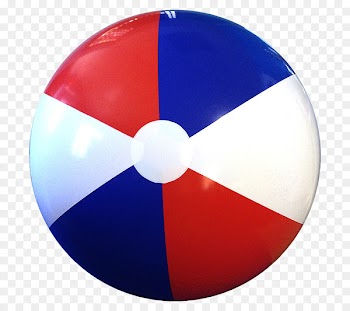 Beach ball Clip art - blue ball 