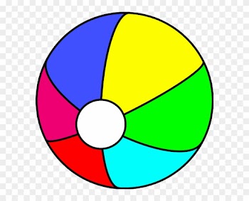 Beach Ball Clipart - Ball Clipart