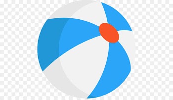 Beach ball Game Clip art - summer beach party 