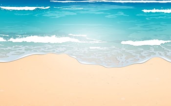 Beach Cartoon Illustration, Sea Free , beach shore with blue beach transparent background PNG clipart