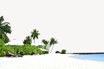 Beach collage element, beautiful scenery | Free PSD - rawpixel