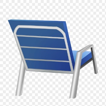 Beach folding chair png sticker, | Free PNG - rawpixel