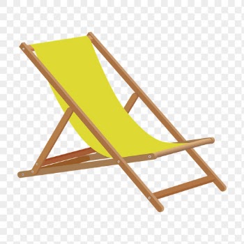 Beach folding chair png sticker, | Free PNG - rawpixel