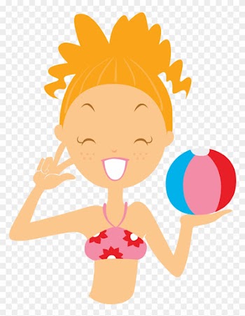Beach Girl Ball Icon - Girl Beach Icon